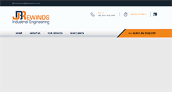 Desktop Screenshot of jbrewinds.co.uk